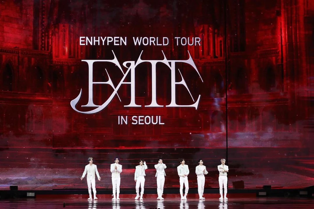 230809 SPUR.JP Magazine: ENHYPEN World Tour ‘Fate’ performance report in Seoul