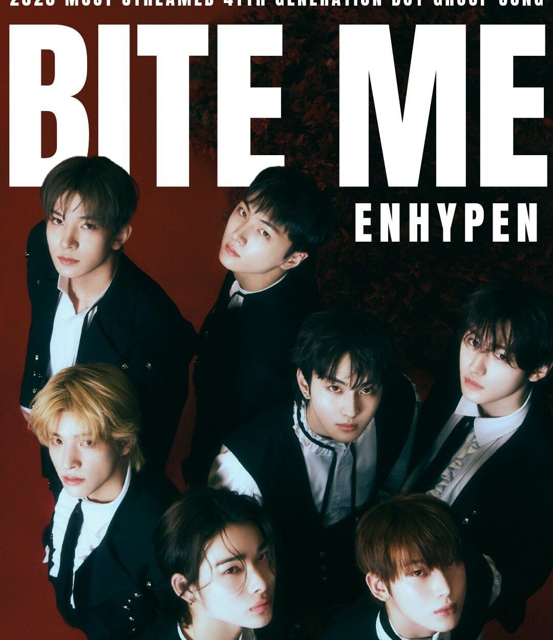 ‘Bite Me’ by ENHYPEN has taken the crown for the Most Streamed 4th Generation Boy Group Song on Spotify in 2023, surpassing TXT's ‘Sugar Rush Ride’!