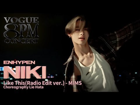 230909 ENHYPEN NI-KI's ‘MIMS – Like This(Radio Edit Ver.)’🌔Dance coverㅣ8PM CONCERT [Vogue Korea]