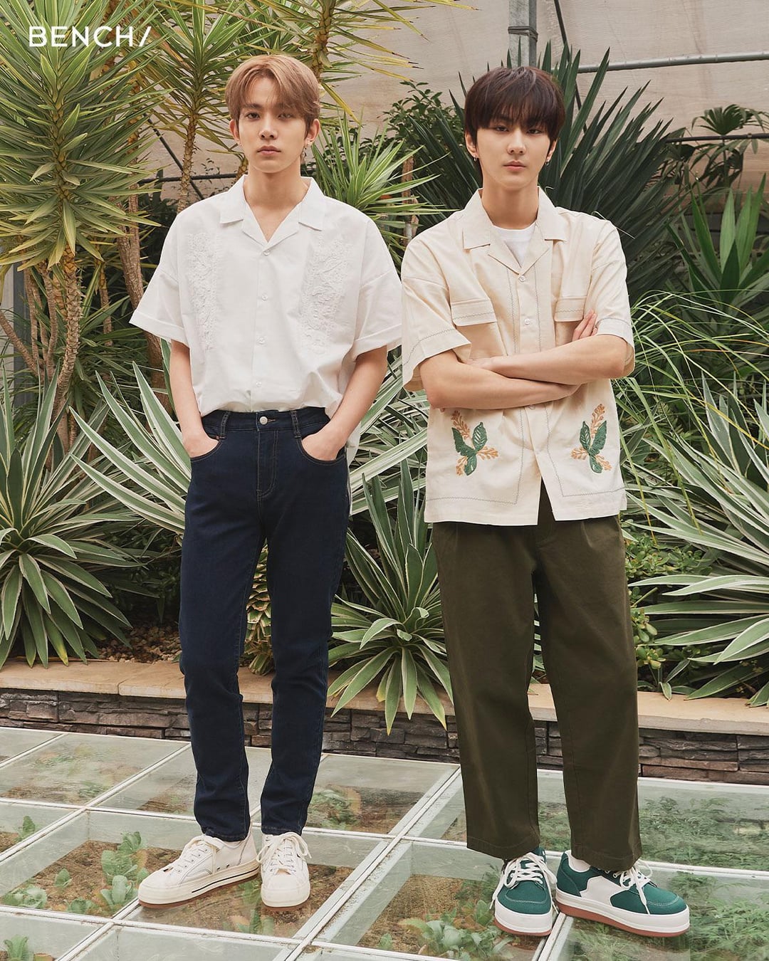 230920 BENCH Twitter: Heeseung & Jungwon