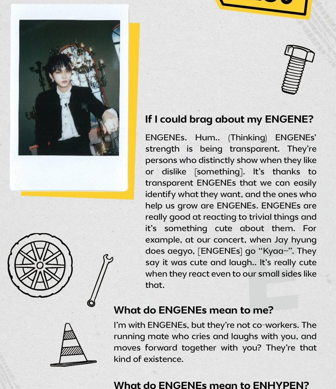 231126 [2023 ENniversary] ENHYPEN ENniversary MAGAZINE - Jungwon, Heeseung, Jay & Jake