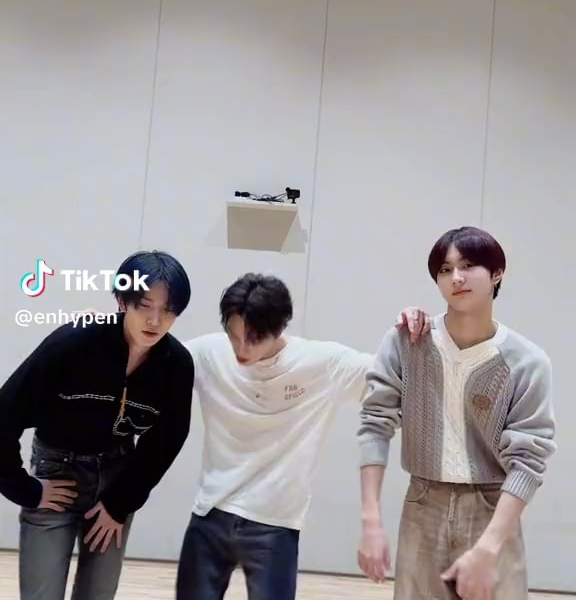 231122 TikTok: Heeseung & Jungwon with Dino (Seventeen) - 'Sweet Venom' Dance Challenge