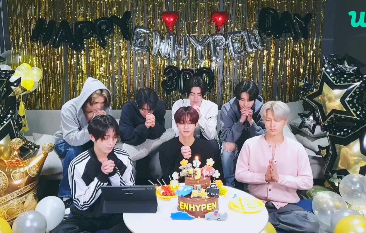 231130 [Weverse Live: ENHYPEN] Enhypen 3 years old 🥳