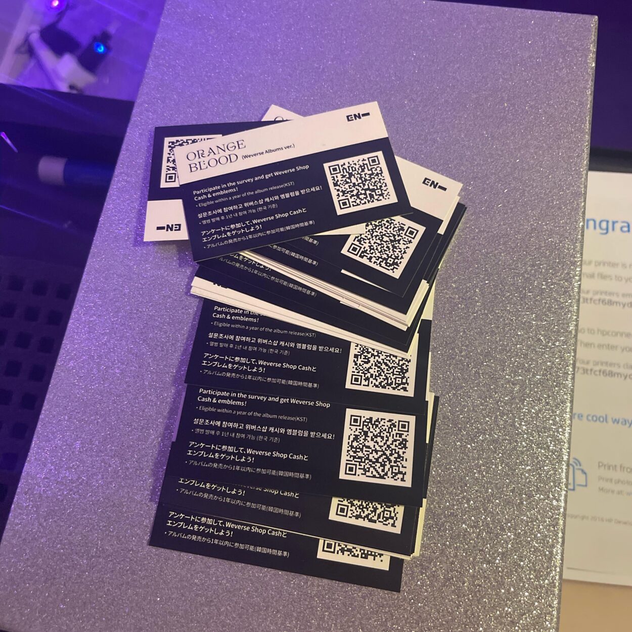 What to do with Weverse Cash QR codes?