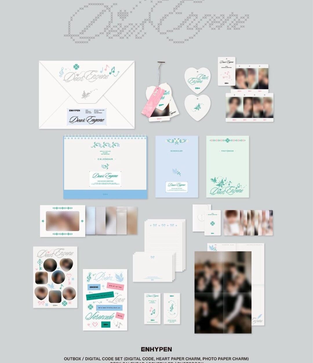 231201 ENHYPEN - 2024 Season's Greetings 'Dear. ENGENE' (Packaging Details)