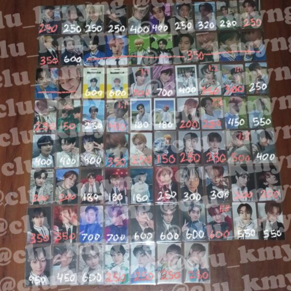 WTS LFB MOSTLY SUNOO AND JUNGWON PHOTOCARDS