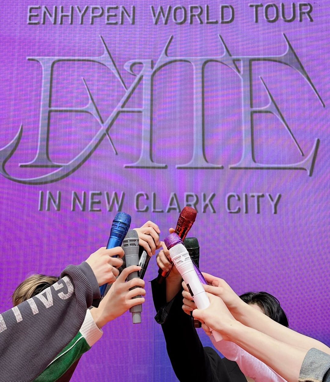 240203 ENHYPEN OFFICIAL Twitter: ENHYPEN @ New Clark City D-Day