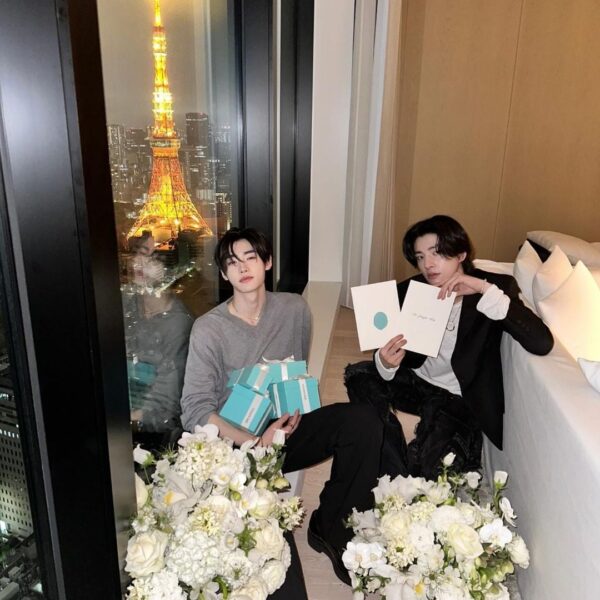 240410 Instagram: Jake & Sunghoon @ tiffanyandco