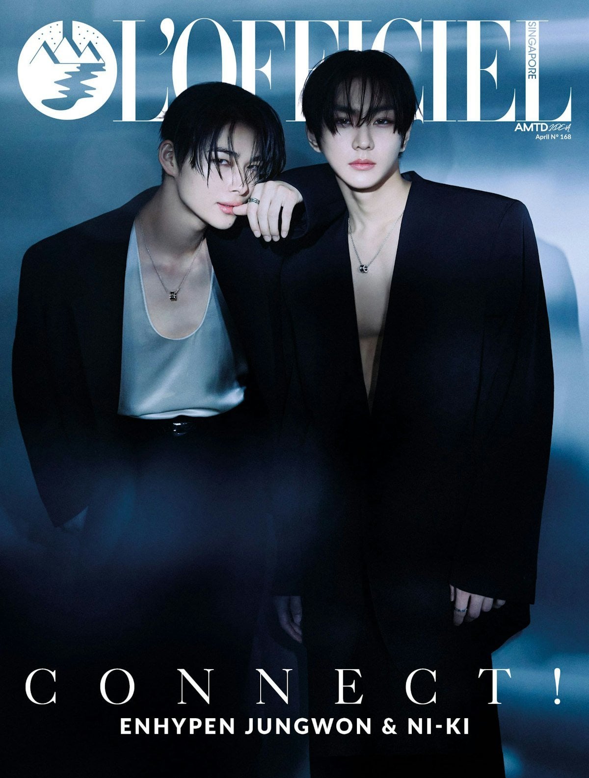 240407 L'Officiel Singapore Cover Story: ENHYPEN's JUNGWON and NI-KI share an Unbreakable Bond