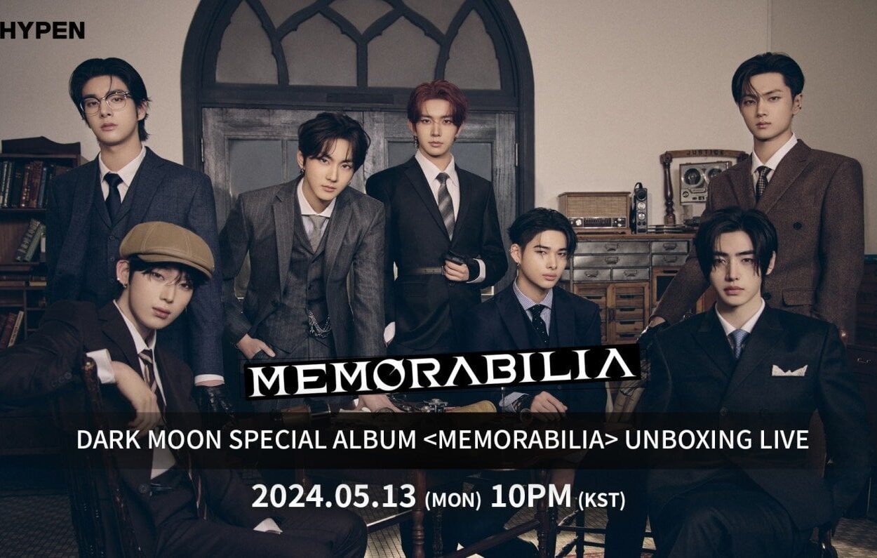 240513 Weverse Live: DARK MOON SPECIAL ALBUM <MEMORABILIA> UNBOXING LIVE