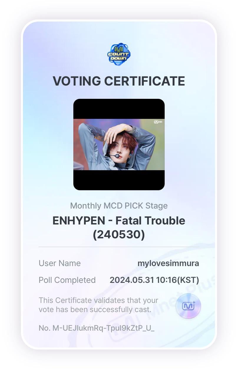 here’s your sign to vote enhypen for MCD stage!