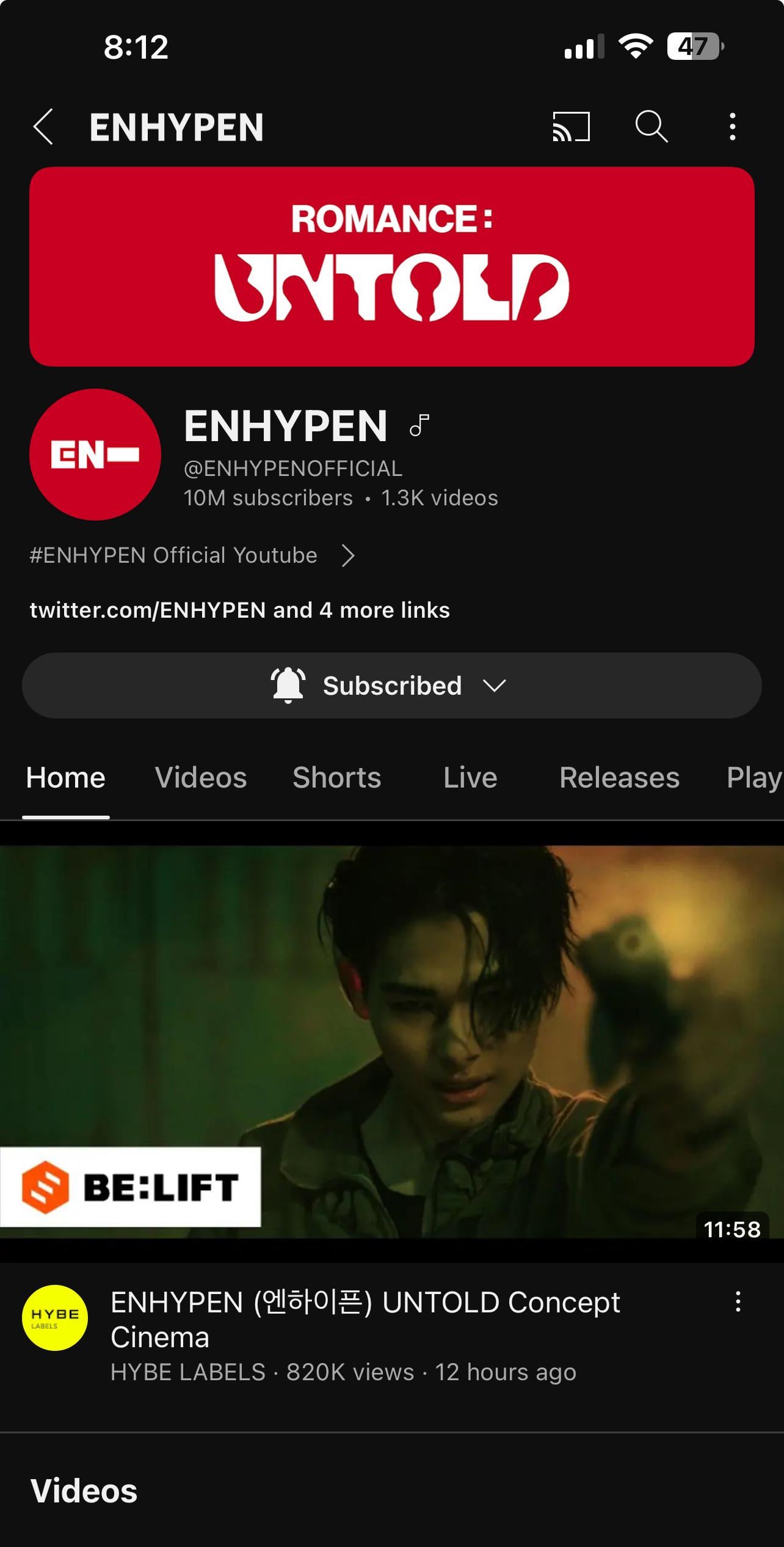 UPDATE: ENHYPEN HIT 10 MILLION SUBSCRIBERS ON YOUTUBE!!!!