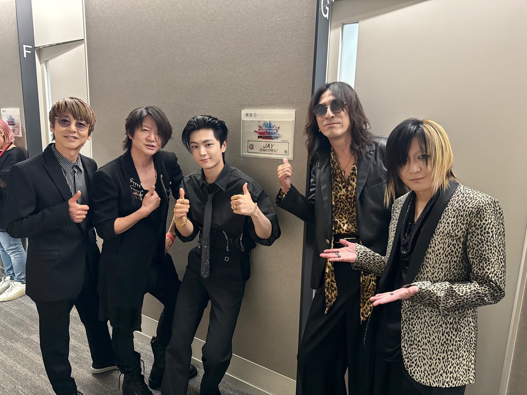 240621 Twitter: ENHYPEN Official Japan - JAY with GLAY @ Music Station