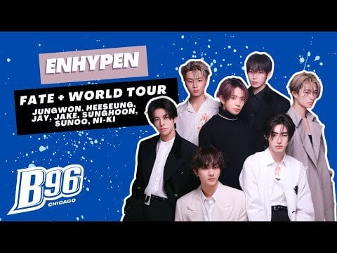 240606 ENHYPEN shares their secrets behind getting ready for their "Fate Plus" WORLD TOUR! [B96 Chicago]