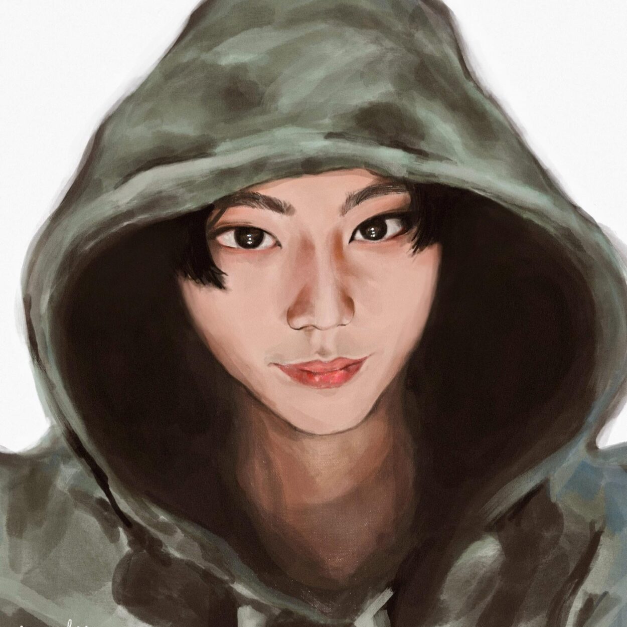 jungwon drawing!