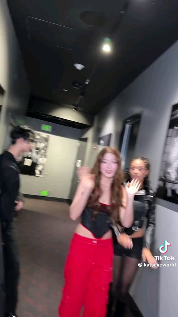 240730 Katseye Tiktok: Yoonchae & Manon with Heeseung & Ni-ki