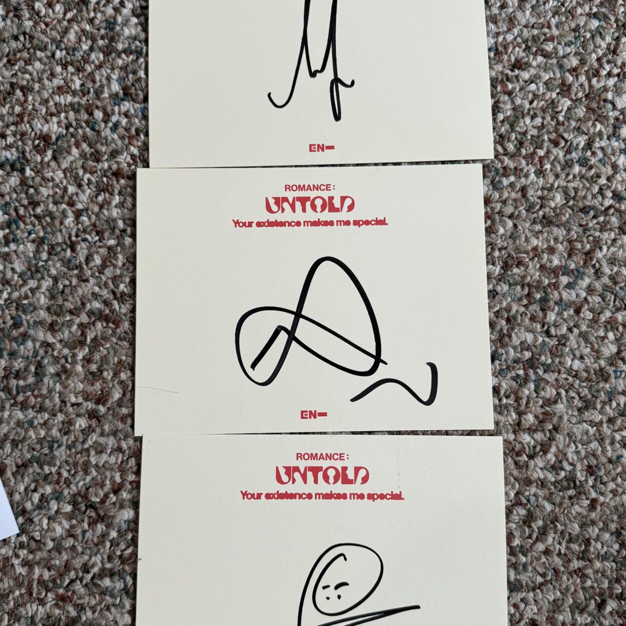 Can anyone help me confirm whose signatures these are?