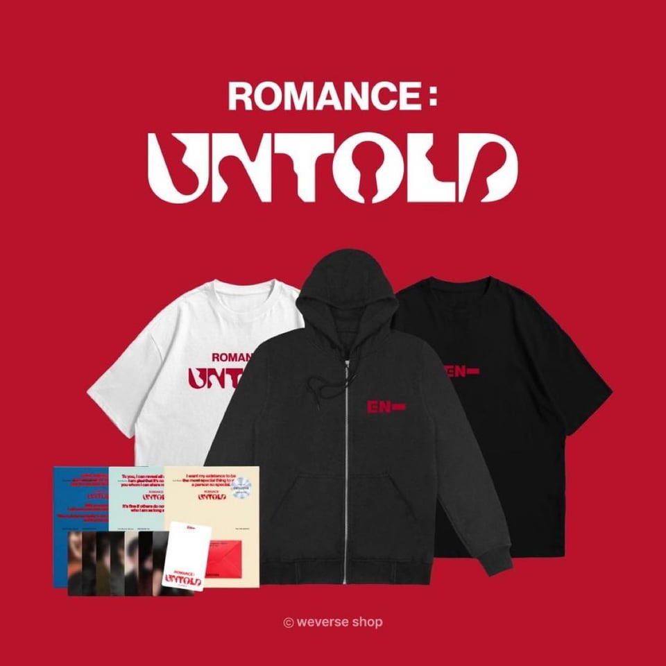 [ROMANCE : UNTOLD] Album and KCON LA Exclusive Merch Pre-order and On-site Pickup at KCON LA 2024🛍️