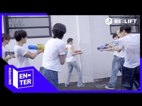 240728 [EN-TER key] Water gun fight that was fun to film - ENHYPEN