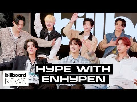 240725 ENHYPEN Plays ‘Who Gets The Most Hype’ | Billboard News