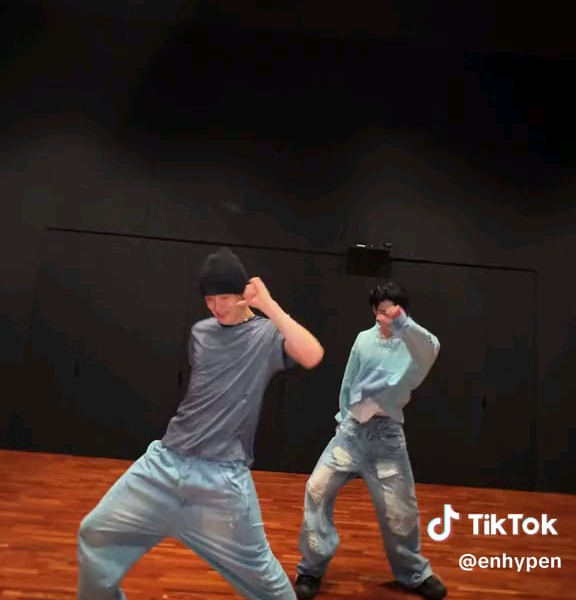 240804 Tiktok: Ni-ki with TXT Yeonjun