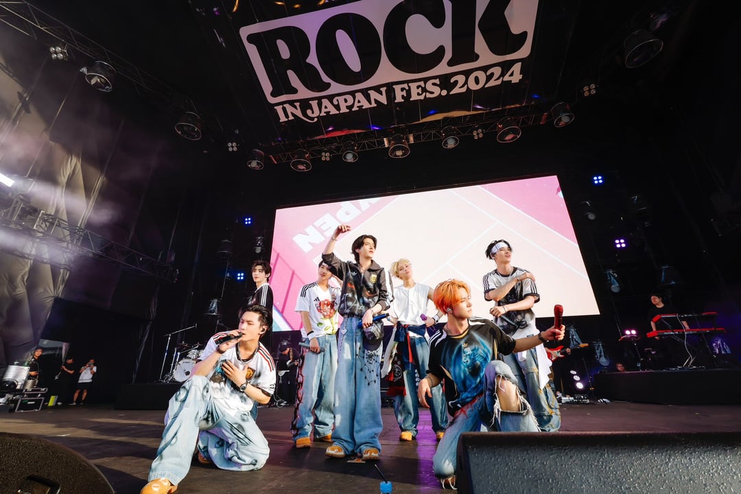 240810 Twitter: ENHYPEN Official Japan @ Rock in Japan Festival 2024