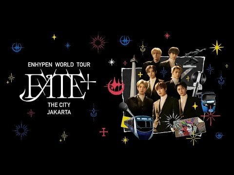 240816 ENHYPEN WORLD TOUR ‘FATE PLUS’ THE CITY JAKARTA Sketch