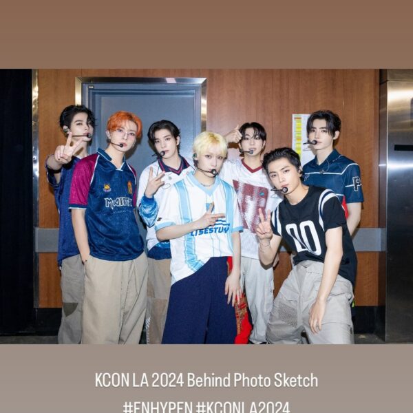 240912 Instagram Stories: KCON LA 2024 Behind Photo Sketch