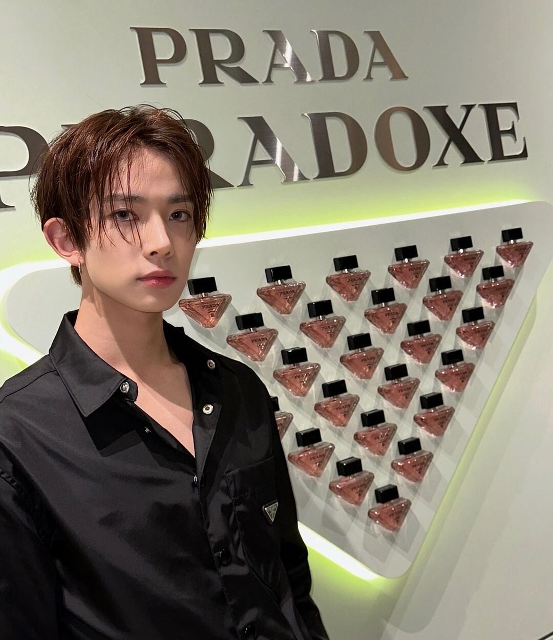 240912 Instagram: Heeseung @ Prada Beauty