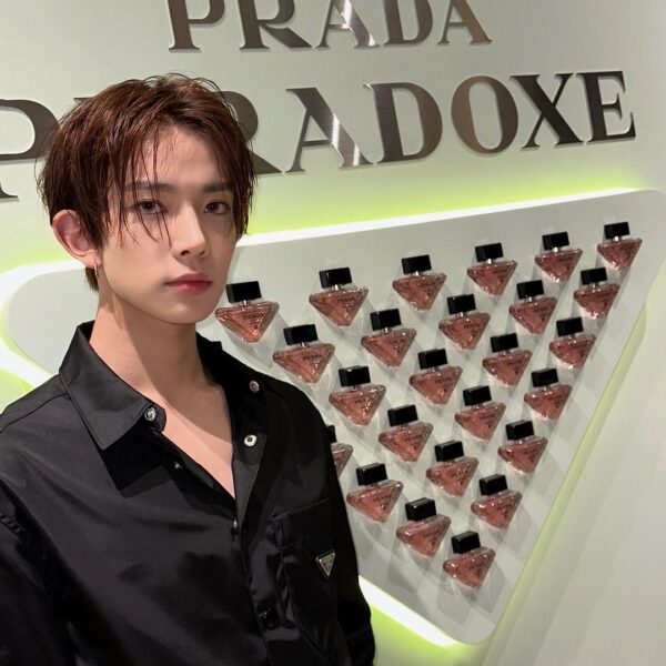 240912 Instagram: Heeseung @ Prada Beauty