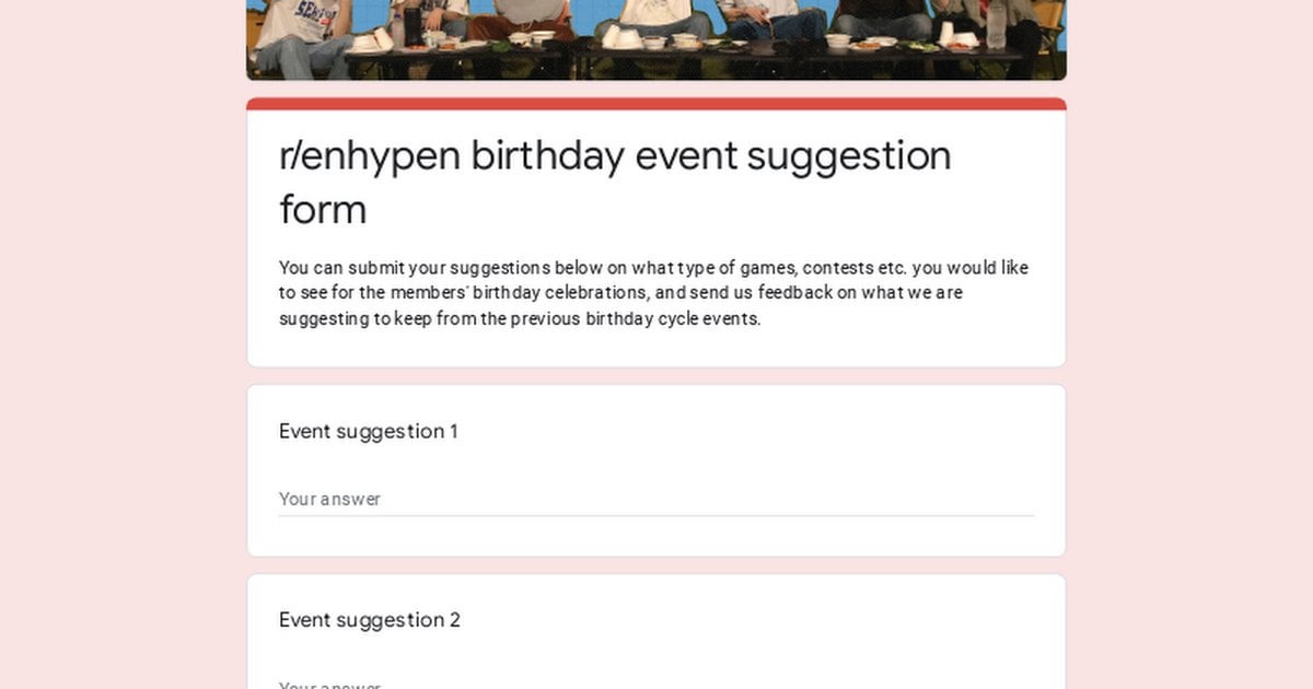 Subreddit Birthday event changes