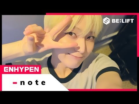 240903 [-note] 240818 SUNOO - ENHYPEN