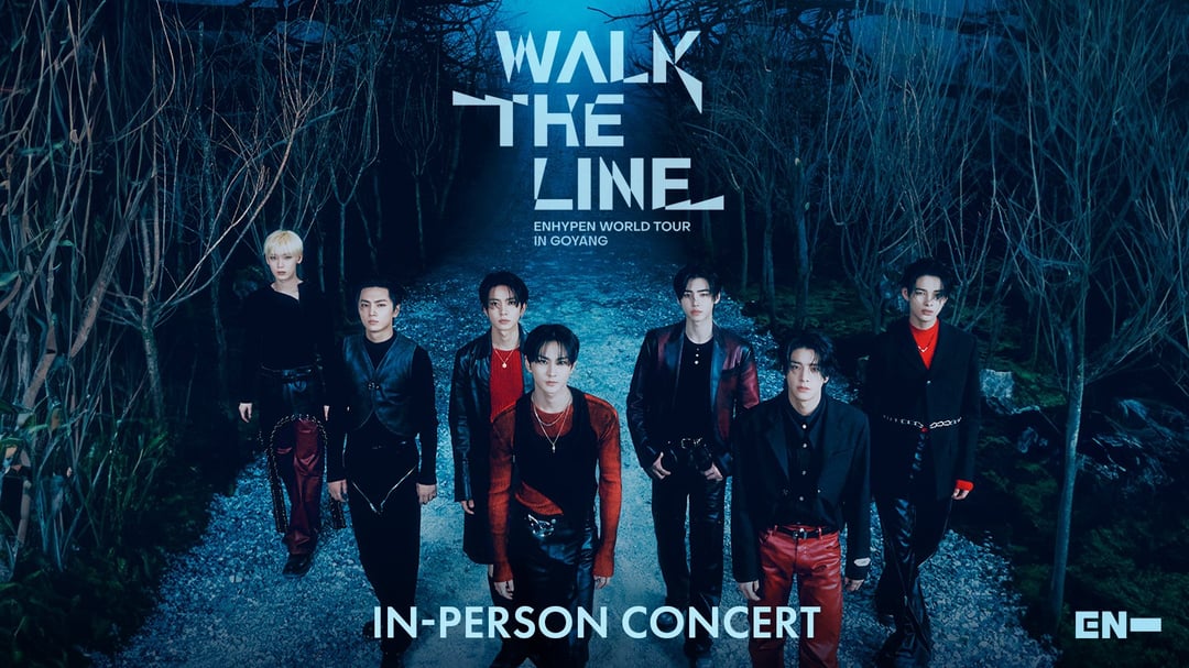 240927 ENHYPEN WORLD TOUR 'WALK THE LINE' IN GOYANG CONCERT GUIDES (In-Person, Live Streaming, Light Stick)