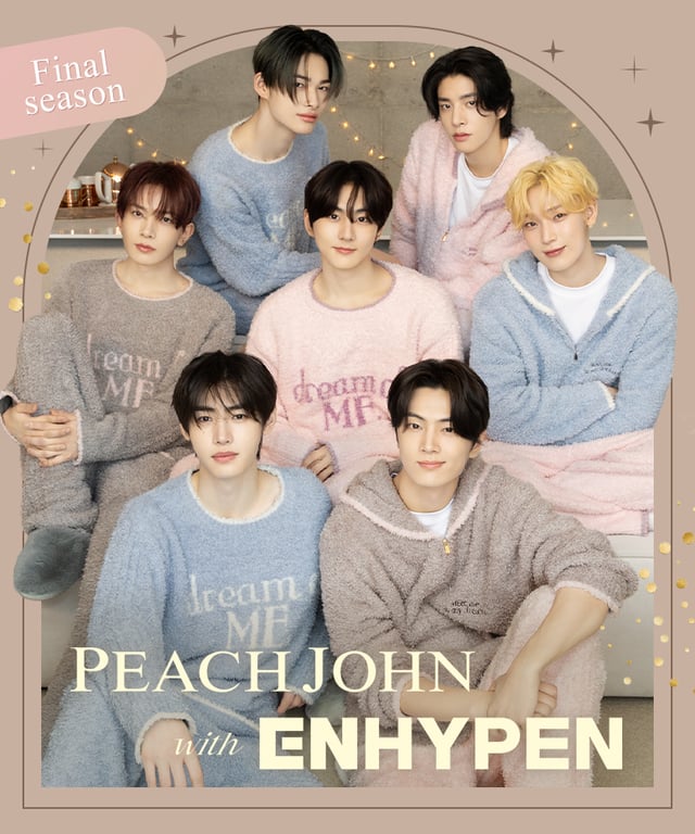 241016 PEACH JOHN 30th Anniversary Vol.4 Winter Collection with ENHYPEN