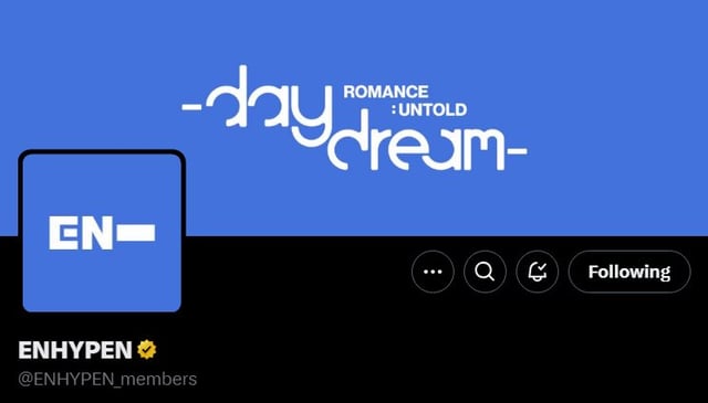 ENHYPEN updated their SNS layouts for daydream