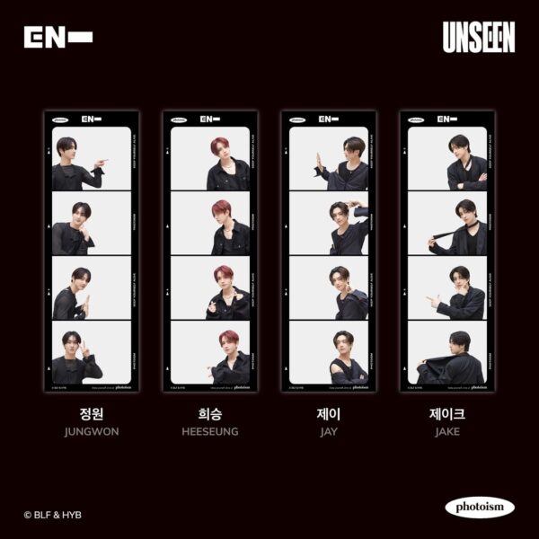 241001 photoism_kr Twitter: ENHYPEN Exhibition UNSEEN in Seoul